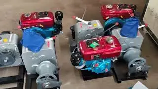 5 Tons Customized Engine Powered Pulling Winch Cable Puller Winch