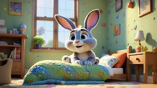 Bobby Bunny Waves Goodnight | Bedtime Song for Kids | Nursery Rhymes and Sleep Routine Learning