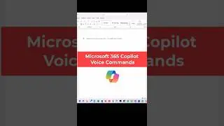 Use your voice in Microsoft 365 Copilot #shorts
