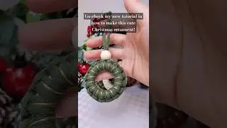 Macrame Christmas ornament. #diy #christmasdiydecor #christmasmacrame