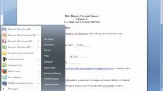 Mortgage calculations assignment