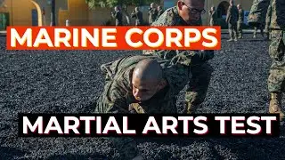 Delta Co. Marine Corps Martial Arts Test During Recruit Training | MarinesBootCampHQ.com