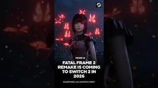 FATAL FRAME 2 REMAKE IS COMING TO SWITCH 2 IN 2026 🔥 #gaming #shorts #fatalframe2