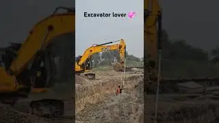 Excavator lovers &hearts;️ #jcb #excavator #truck #operator #shorts #tranding #viralshorts #civil #highway