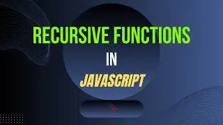 what is recursive funtion || factorial in javascript || interview question