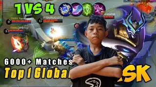 Attack Speed !! Zhask best build 2021 ~ Top global Zhask Gameplay - Sanny Gaming