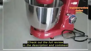 Review VIVOHOME Stand Mixer, 660W 10 Speed 6 Quart Tilt-Head Kitchen Electric Food Mixer with Beater