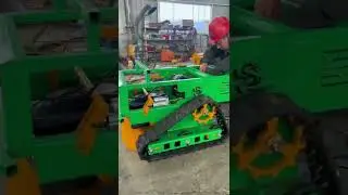 Remote-controlled lawnmower@Lawnmowersandcarbs #lawnmower #lawnmowers
