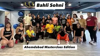 Bahli Sohni | Ahmedabad Masterclass Edition 🔥 | Baaghi 4 | Dance Fitness Routine | #ajdancefit