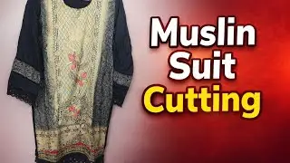 From fabric to flawless ✨Muslin Suit Cutting – Step by Step