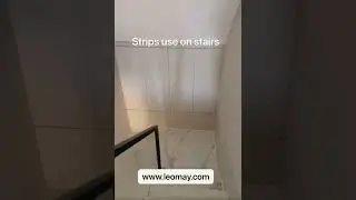 Led strips use on stairs leomay.com sales@leomay.com#ledstrip