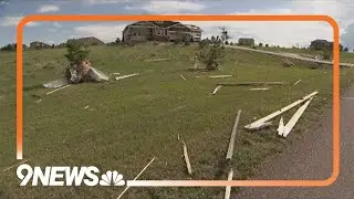 Reported tornadoes cause damage in Bennett area, Elbert County