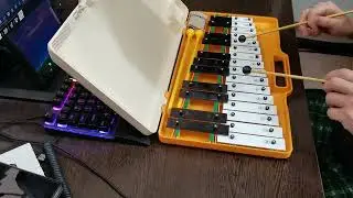 Glockenspiel - Музыкальный класс Angel AG 27K (тема о Гарри Поттере)