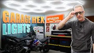 Cheap Hexagon Garage Light Kit From Amazon = Total Transformation