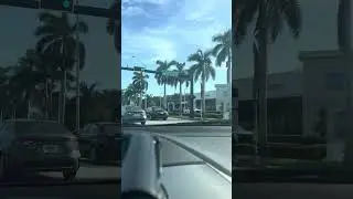 Driving in Naples on Tamiami Trl to 5th Ave #driving #napleslife #michelleb 
