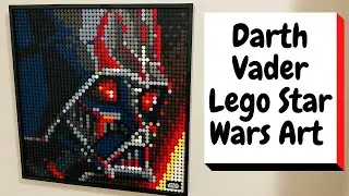 A Review of Lego Art Star Wars The Sith (31200) - Darth Vader - How Hard Was It To Build?
