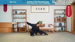 Harmolearn Wudang Tai Chi Wellness Course Week 4-1: Three moves totally