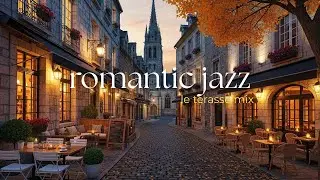 OUTDOOR CAFE JAZZ | COZY TERRACE COFFEE MOMENTS 🌿☕ | RELAXING MUSIC