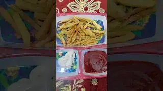 french#fries#🍟🍟🍟🍟🍟 french fries #finger chips#potato snacks#🥳😋