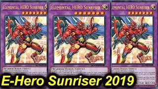 【YGOPRO】NEW ELEMENTAL HERO SUNRISER DECK 2019