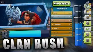 COC LIVE New Clan Rush Boost | clash of clans Live CWL Attacks & Base Visiting Tips | #coc #ytshorts