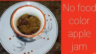Apple se 2minute me banne wala jam bina food color ke