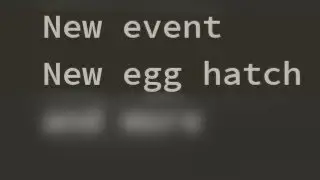 new ASTD update- 60% egg open- new event