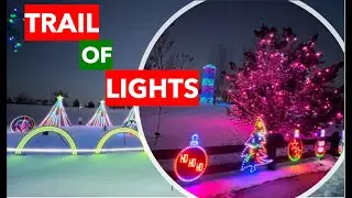 Trail of Lights!  Denver Botanical Garden at Chatfield Farm.