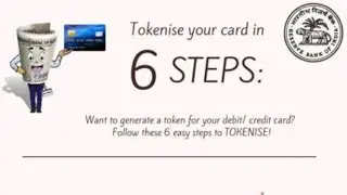 Tokenisation of Cards , Tokenisation of Debit card, Credit card, RBI guidelines. Tokenization.