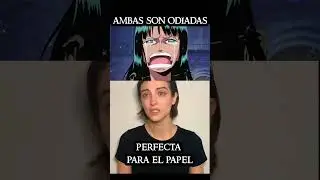 Actriz de Niko Robin Perseguida por el Gobierno (One Piece Live Action) #onepiece #nicorobin #anime