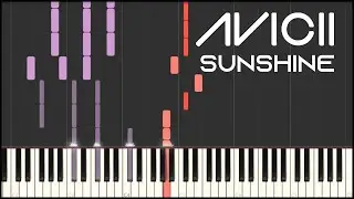 Avicii & David Guetta - Sunshine (Piano Tutorial)