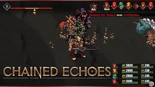 Chained Echoes - 55 - How to beat Humphry the Hungry (special monster) - Gameplay