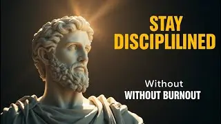 How to Stay Disciplined Without Burnout | Stoic Wisdom for Daily Life ⚖️🔥
