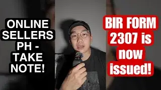 (2024) BIR FORM 2307 Issued by Lazada Shopee Tiktok Shop Ph | Withholding Tax Online Sellers