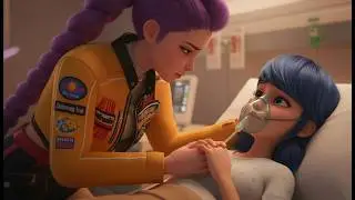 Rumi rescues Marinette from Chloe, who sets the house on fire. [Fan made] @MakeitPossiblechannel 