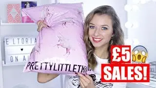 PRETTY LITTLE THING JANUARY SALES + TRY ON 2018