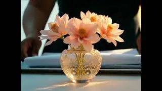 freepik  closeup shot a delicate vase filled with soft pink  89120