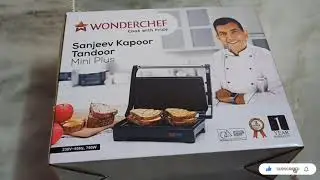 Wonderchef Tandoor Mini Plus| Crimson Edge Electric Contact Grill & Sandwich Maker #amazon #cooking