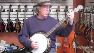 New Prucha Pioneer Banjo demonstrated by Andy Goessling