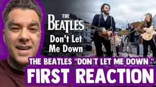 Rapper FIRST TIME REACTION to The Beatles “Don’t Let Me Down” (Live Performance)