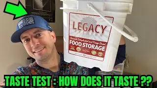 How To Prepare For A Natural Disaster? Emergency Food Supply Bucket MRE Camping, Hiking, Prepping