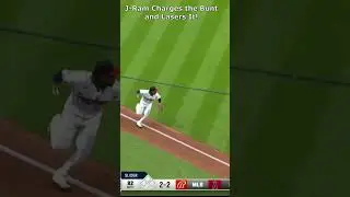 J-Ram Charges the Bunt and Lasers It