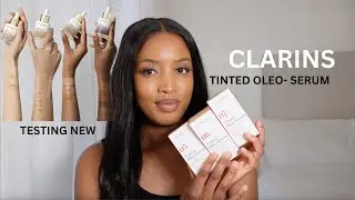 ТЕСТИРОВАНИЕ НОВОЙ ТОНИРОВАННОЙ СЫВОРОТКИ CLARINS OLEO✨
