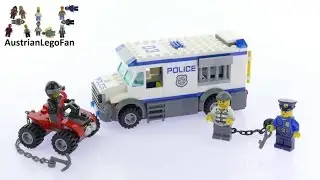 Lego City 60043 Prisoner Transporter - Lego Speed Build Review