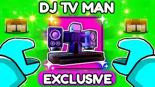 Unlocking DJ Tv Man In Toilet Tower Defense