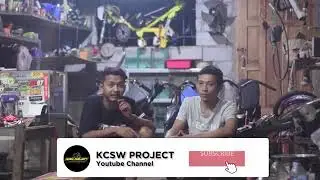 Bengkel Asal PudakPayung Ngasem Semarang Yang Lagi Riset  Bebek Sleep Engine 200cc dan Bebek 125