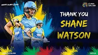 FAREWELL TO THE LEGEND SHANE WATSON | #CPL20 #ThankYouWatson  #ShaneWatson #CricketPlayedLouder