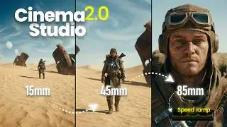 Cinema Studio 2.0 JUST LEVELED UP AI Video | Lens Selection, Speed Ramp Presets, 3D Space & more