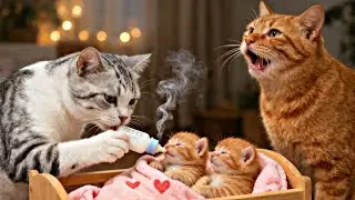 Кошка-мать заботится о своем детеныше в одиночку&hellip; То, что произойдет дальше, заставит вас плакать 😢🐾