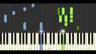 Bruno Mars - Versace on the floor - Piano tutorial